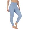 imageYogalicious Womens High Waisted Yoga Legging Elastic Free Squat Proof Workout PantRain Washed