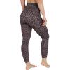 imageYogalicious Womens High Waisted Yoga Legging Elastic Free Squat Proof Workout PantSexy Leopard Brown