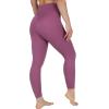 imageYogalicious Womens High Waisted Yoga Legging Elastic Free Squat Proof Workout PantTulip Wood