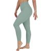 imageYogalicious Womens High Waisted Yoga Legging Elastic Free Squat Proof Workout PantChinois Green