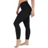 imageYogalicious High Waist Ankle Legging Squat Proof Criss Cross VBack PantBlack