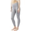 imageYogalicious High Waist Ankle Legging Squat Proof Criss Cross VBack PantChiseled Stone