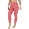 imageYogalicious High Waist Ankle Legging Squat Proof Criss Cross VBack PantDusty Cedar