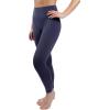 imageYogalicious High Waist Ankle Legging Squat Proof Criss Cross VBack PantIndigo