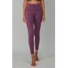 imageYogalicious High Waist Ankle Legging Squat Proof Criss Cross VBack PantMauve Wine