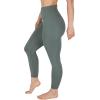 imageYogalicious High Waist Ankle Legging Squat Proof Criss Cross VBack PantSage