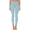 imageYogalicious High Waist Ankle Legging Squat Proof Criss Cross VBack PantSmoke Blue
