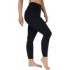 imageYogalicious Squat Proof Fleece Lined Legging High Waisted Thermal Winter Running Pants for WomenBlack
