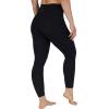 imageYogalicious Squat Proof Fleece Lined Legging High Waisted Thermal Winter Running Pants for WomenBlack