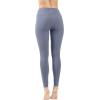imageYogalicious Squat Proof Fleece Lined Legging High Waisted Thermal Winter Running Pants for WomenBlue Fusion WPocket