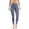 imageYogalicious Squat Proof Fleece Lined Legging High Waisted Thermal Winter Running Pants for WomenBlue Fusion WPocket