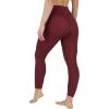 imageYogalicious Squat Proof Fleece Lined Legging High Waisted Thermal Winter Running Pants for WomenChocolate Truffle