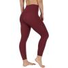 imageYogalicious Squat Proof Fleece Lined Legging High Waisted Thermal Winter Running Pants for WomenChocolate Truffle