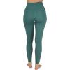 imageYogalicious Squat Proof Fleece Lined Legging High Waisted Thermal Winter Running Pants for WomenSage WPocket
