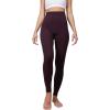 imageYogalicious Super High Waist Legging Squat Proof Buttery Soft Workout Yoga PantItalian Plum 28