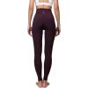 imageYogalicious Super High Waist Legging Squat Proof Buttery Soft Workout Yoga PantItalian Plum 28