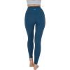 imageYogalicious Super High Waist Legging Squat Proof Buttery Soft Workout Yoga PantOcean Indigo 28