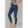imageYogalicious Super High Waist Legging Squat Proof Buttery Soft Workout Yoga PantOcean Silk 25