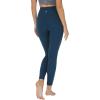 imageYogalicious Super High Waist Legging Squat Proof Buttery Soft Workout Yoga PantOcean Silk 25