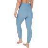 imageYogalicious Super High Waist Legging Squat Proof Buttery Soft Workout Yoga PantSmoke Blue 25