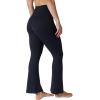 imageYogalicious Womens High Waisted Flare Legging Squat Proof Yoga Bootcut Wide Leg Crossover PantBlack 315