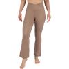 imageYogalicious Womens High Waisted Flare Legging Squat Proof Yoga Bootcut Wide Leg Crossover PantLeafless Tree 315
