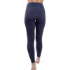 imageYogalicious High Waist Ankle Legging Squat Proof Criss Cross VBack PantIndigo