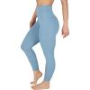 imageYogalicious Super High Waist Legging Squat Proof Buttery Soft Workout Yoga PantSmoke Blue 25