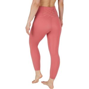 imageYogalicious High Waist Ankle Legging Squat Proof Criss Cross VBack PantDusty Cedar