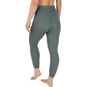 imageYogalicious High Waist Ankle Legging Squat Proof Criss Cross VBack PantSage