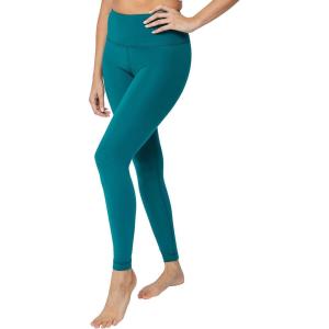 imageYogalicious Squat Proof Fleece Lined Legging High Waisted Thermal Winter Running Pants for WomenPacific