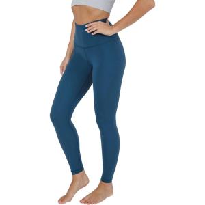 imageYogalicious Super High Waist Legging Squat Proof Buttery Soft Workout Yoga PantOcean Indigo 28