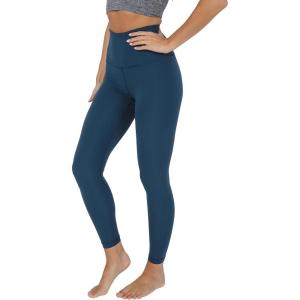 imageYogalicious Super High Waist Legging Squat Proof Buttery Soft Workout Yoga PantOcean Silk 25