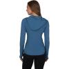 imageYogalicious FullZip Lightweight Hooded Running Workout Yoga Lux Jacket with PocketsBlue Fusion