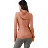 imageYogalicious FullZip Lightweight Hooded Running Workout Yoga Lux Jacket with PocketsCedarwood