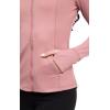 imageYogalicious FullZip Lightweight Hooded Running Workout Yoga Lux Jacket with PocketsNostalgia Rose