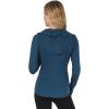 imageYogalicious FullZip Lightweight Hooded Running Workout Yoga Lux Jacket with PocketsOcean Silk