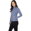 imageYogalicious FullZip Lightweight Hooded Running Workout Yoga Lux Jacket with PocketsWild Wind