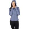 imageYogalicious FullZip Lightweight Hooded Running Workout Yoga Lux Jacket with PocketsWild Wind