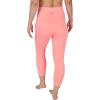 imageYogalicious High Waist Squat Proof Yoga Capri Leggings with Side Pockets for WomenFusion Coral Lux With Pocket