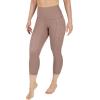imageYogalicious High Waist Squat Proof Yoga Capri Leggings with Side Pockets for WomenLeafless Tree Lux With Pocket