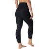 imageYogalicious High Waist Ultra Soft 78 Ankle Length Leggings with Pockets for WomenAbsolute Black Lux