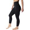 imageYogalicious High Waist Ultra Soft 78 Ankle Length Leggings with Pockets for WomenAbsolute Black Lux