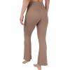 imageYogalicious Womens Crossover High Waisted Flare Legging Squat Proof Yoga Pant  29quot ampamp 315quot InseamLeafless Tree 315