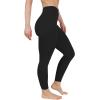 imageYogalicious Womens High Waisted Leggings Squat Proof Workout Running Yoga PantsBlack