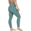imageYogalicious Womens High Waisted Leggings Squat Proof Workout Running Yoga PantsChinois Green