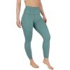 imageYogalicious Womens High Waisted Leggings Squat Proof Workout Running Yoga PantsChinois Green