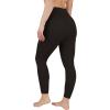 imageYogalicious Womens High Waisted Leggings Squat Proof Workout Running Yoga PantsChocolate Torte