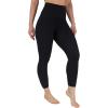 imageYogalicious Womens High Waisted Leggings Squat Proof Workout Running Yoga PantsClassic Black