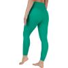 imageYogalicious Womens High Waisted Leggings Squat Proof Workout Running Yoga PantsDynasty Green